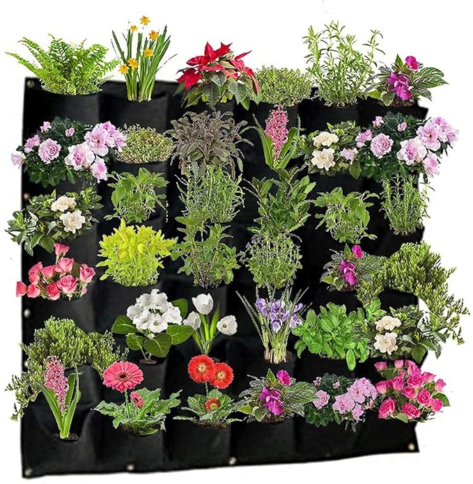 Vertical Pocket Planters