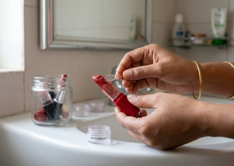 lipstick reuse hacks