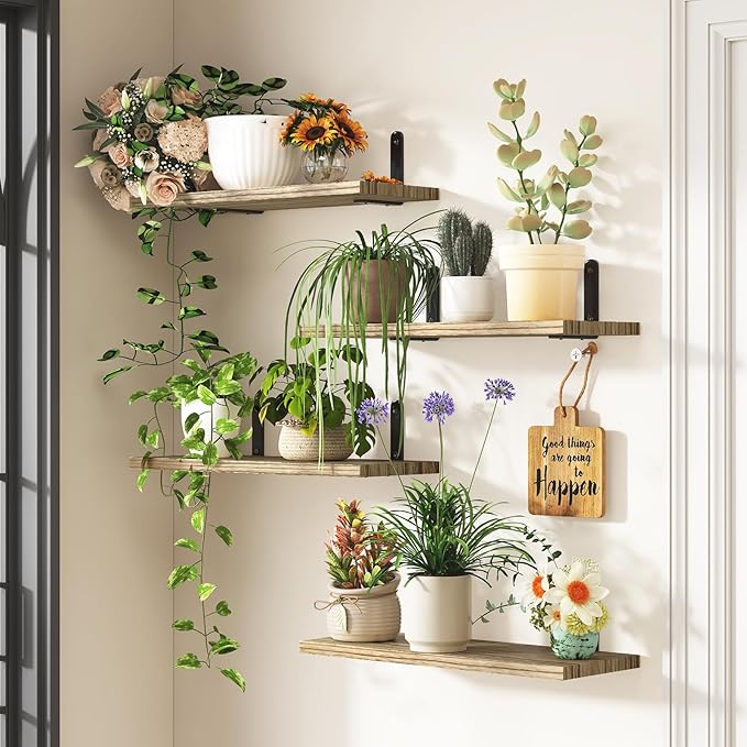 Vertical Space and Floating Shelves