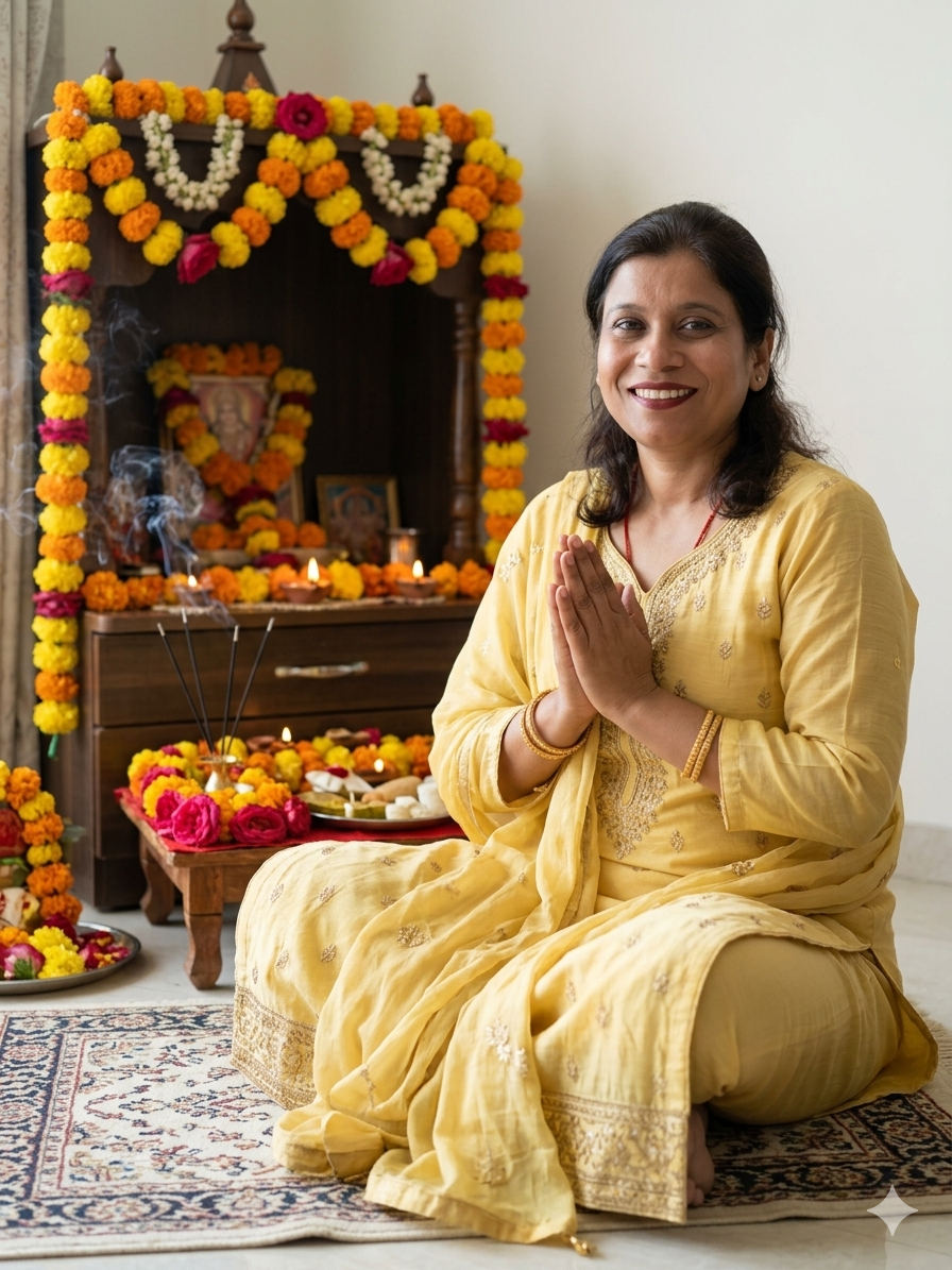 Gemini AI Photo Prompt for Navratri