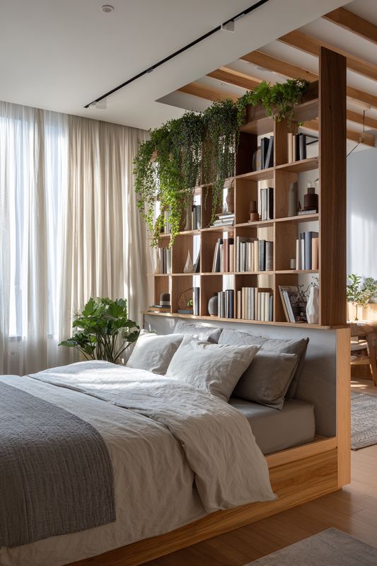 Open Shelving as Dividers