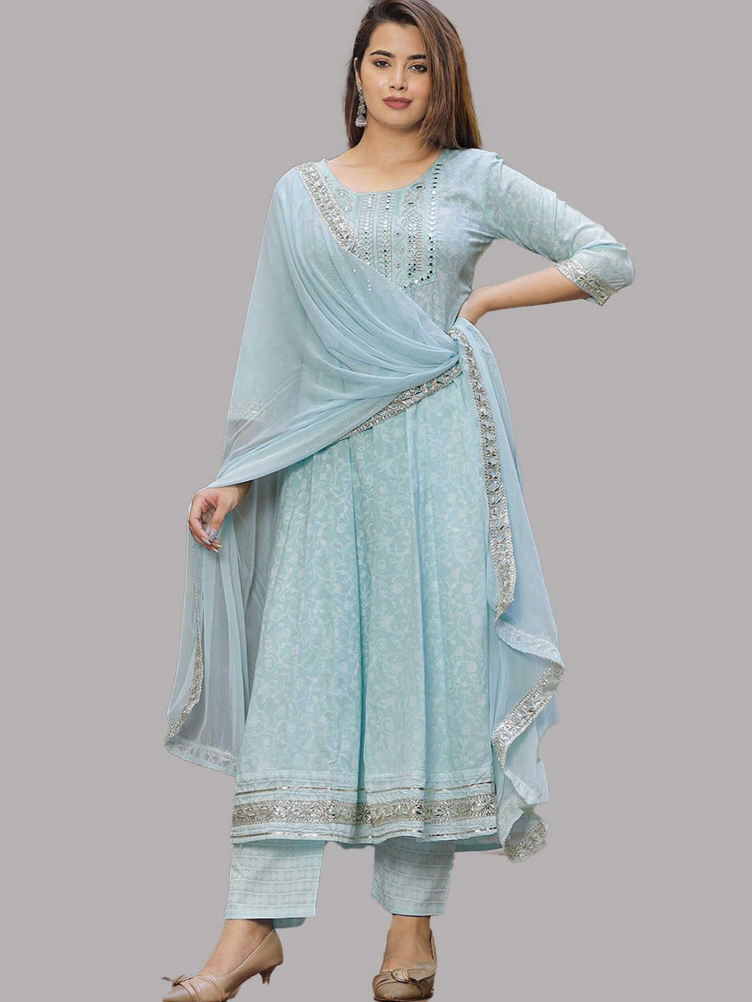 anarkali suit design