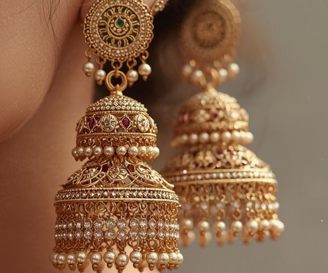 jhumka for anarkali suit (2)