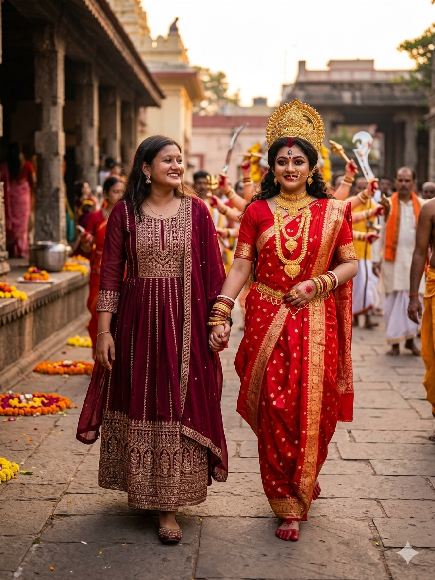 Navratri AI photo