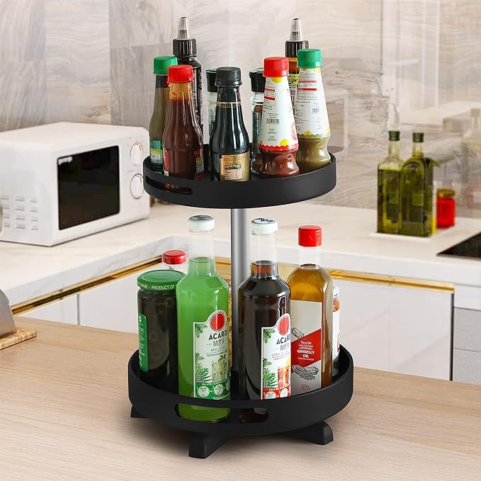 rotating tray for kitchen counter
