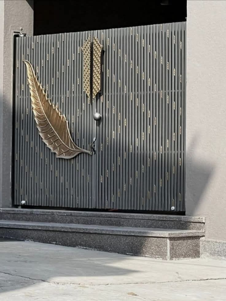 stylish steel gate designs