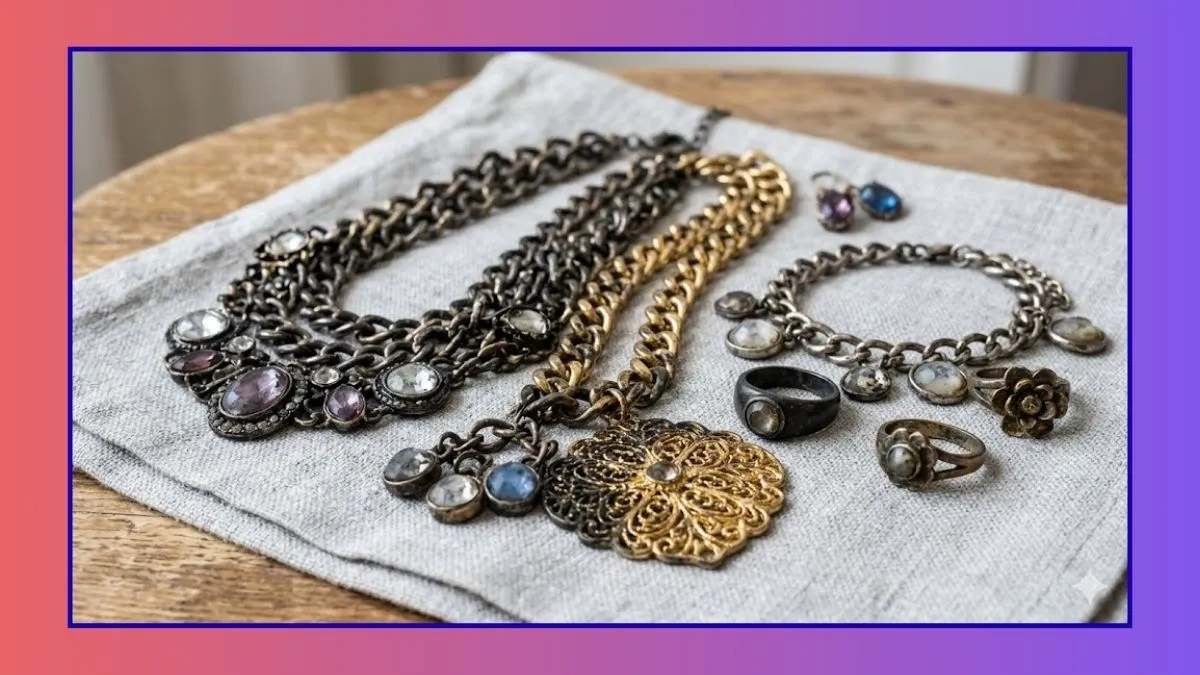 artificial jewellery cleaning tips