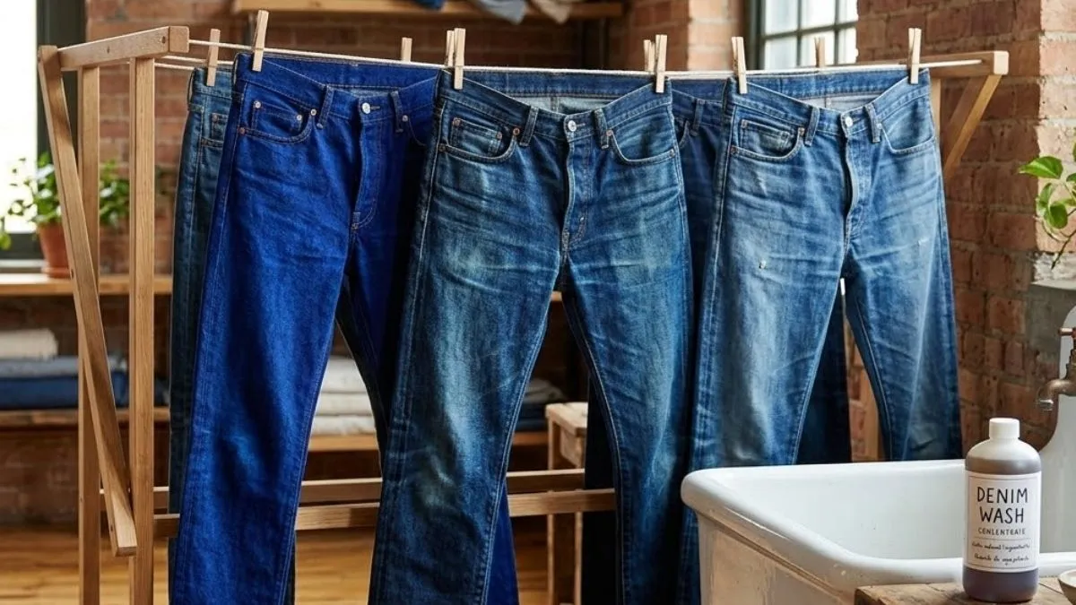 how to wash jeans