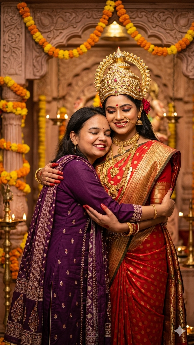 AI photo prompts for Hindu devotees