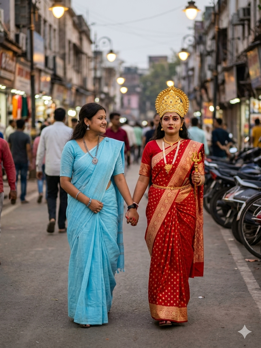 Navratri AI image prompts gemini