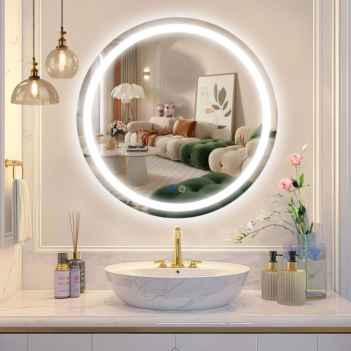led mirror