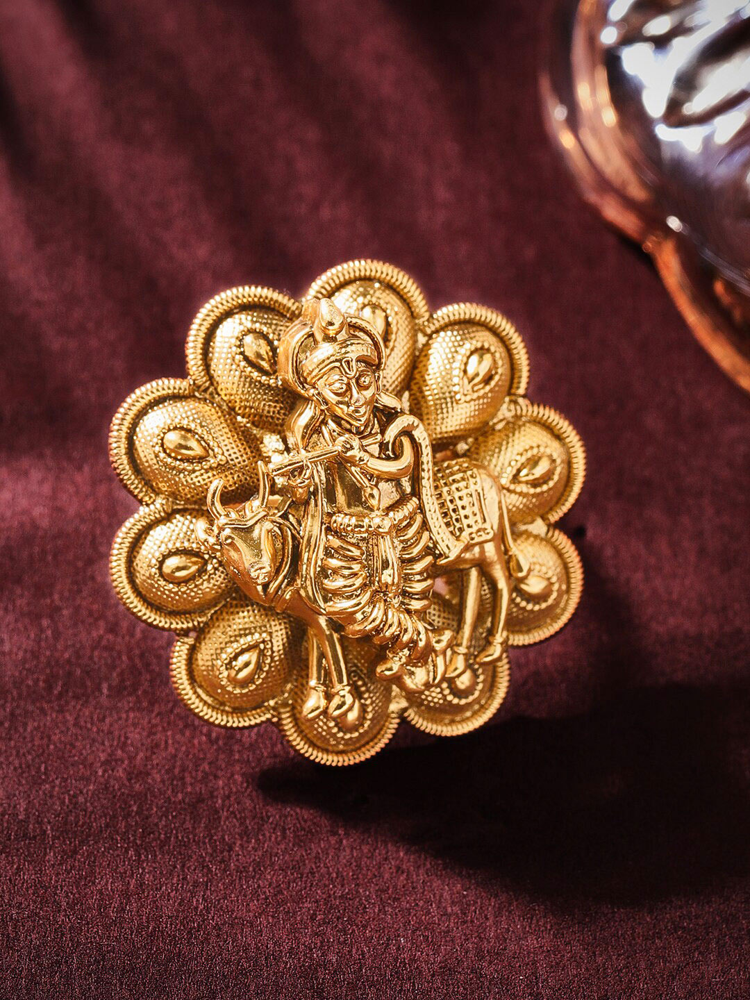 lord krishna ring