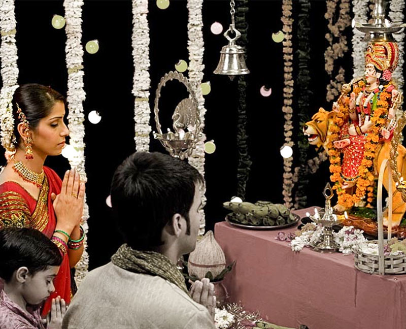 mata ki puja