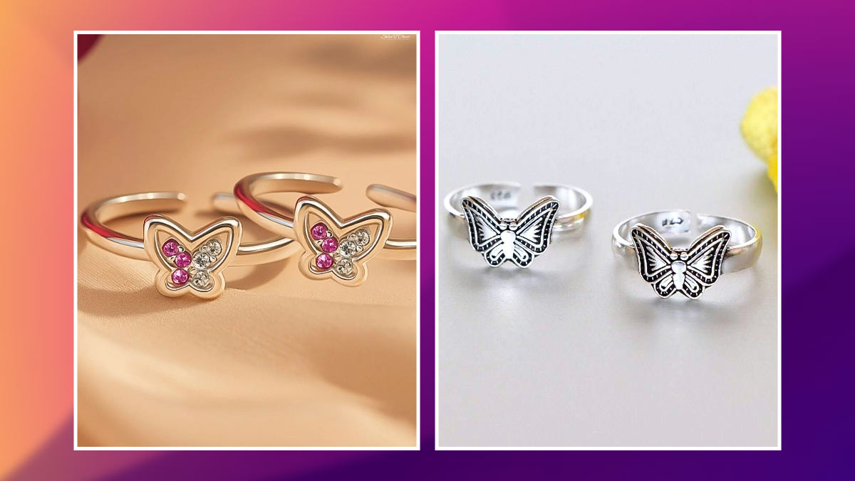 Butterfly Bichhiya Designs: सिंपल बिछिया को कहें बाय, ट्राई करें ये स्टाइलिश 'बटरफ्लाई' डिजाइन टो रिंग