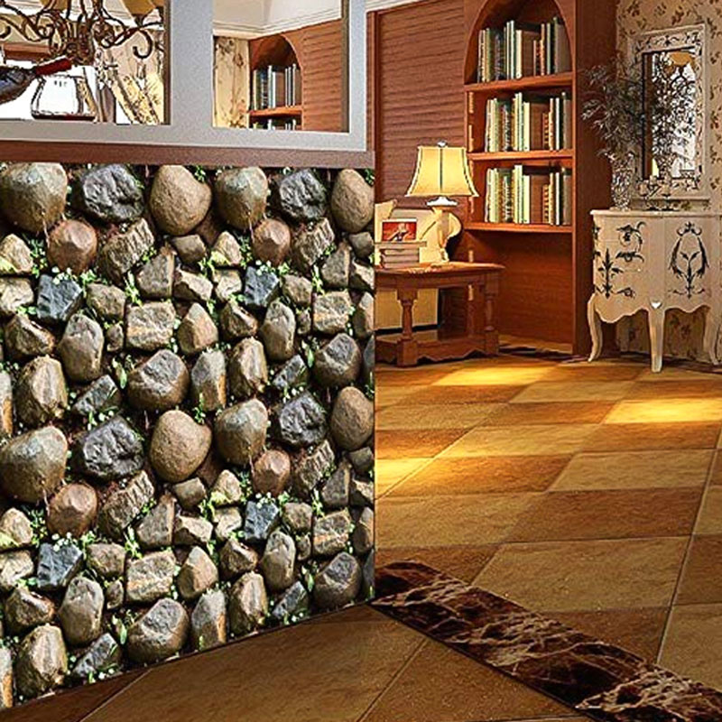 Round Stone Wallpaper Design
