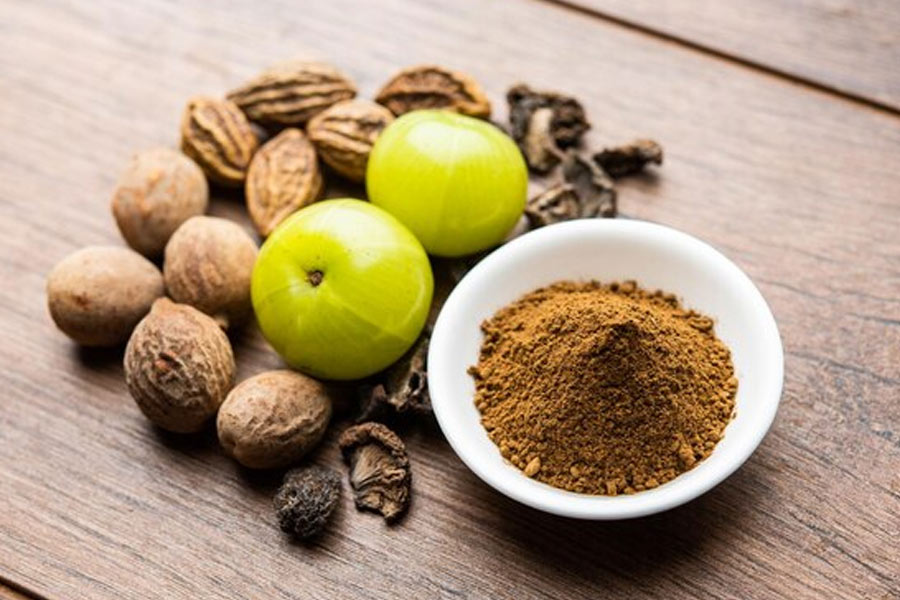 Triphala powder for grey hair