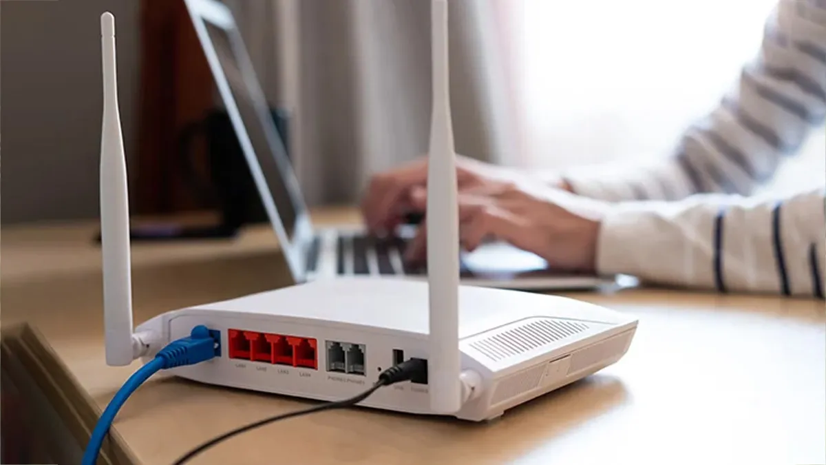 why my wifi wifi router showing red light know reason