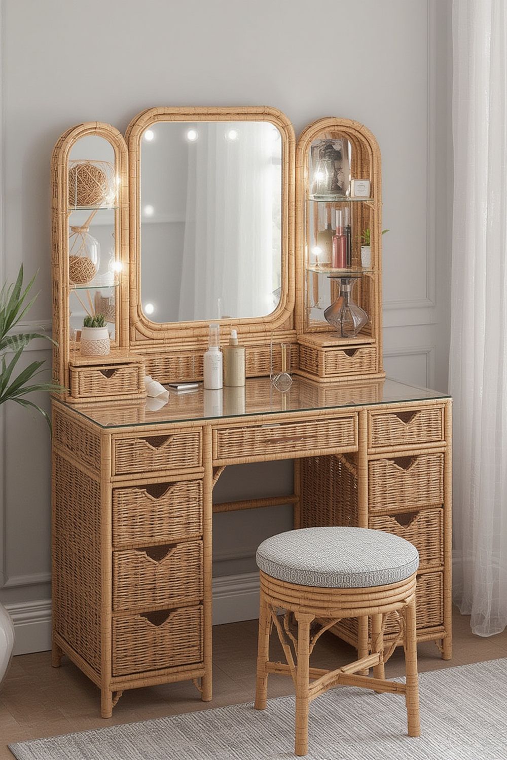 scandinavian dressing table india