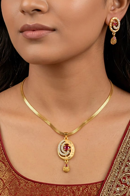 floral design pendant