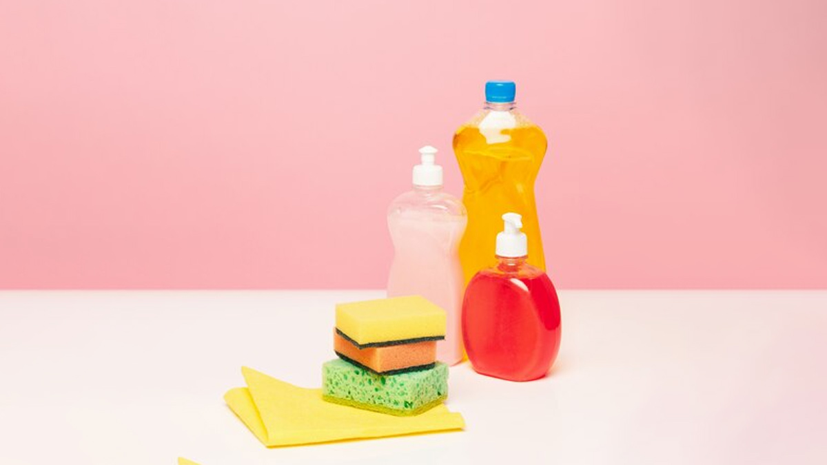 how to clean old kitchen slab