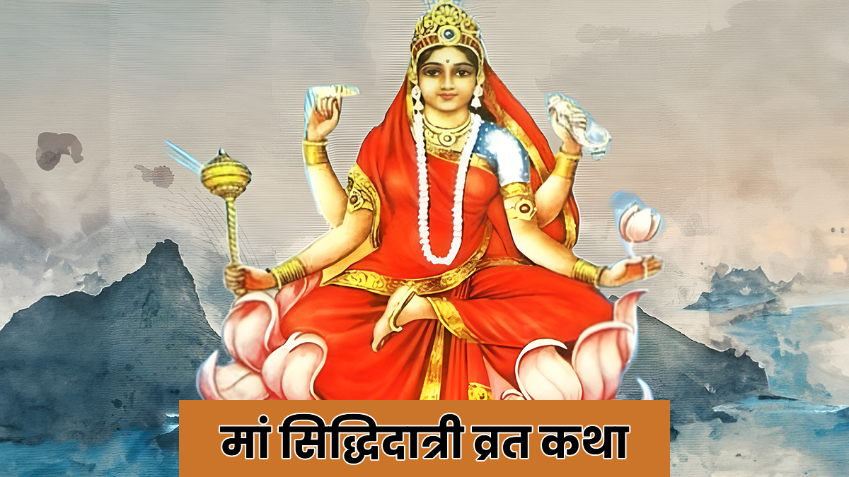 Maa Siddhidatri Vrat Katha: चैत्र नवरात्रि के नौंवे दिन करें मां सिद्धिदात्री की पूजा, पढ़ें उनकी पौराणिक कथा