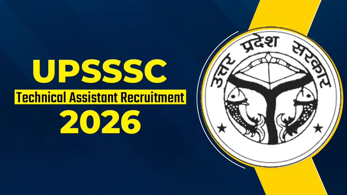 UPSSSC Technical Assistant Group C 2026