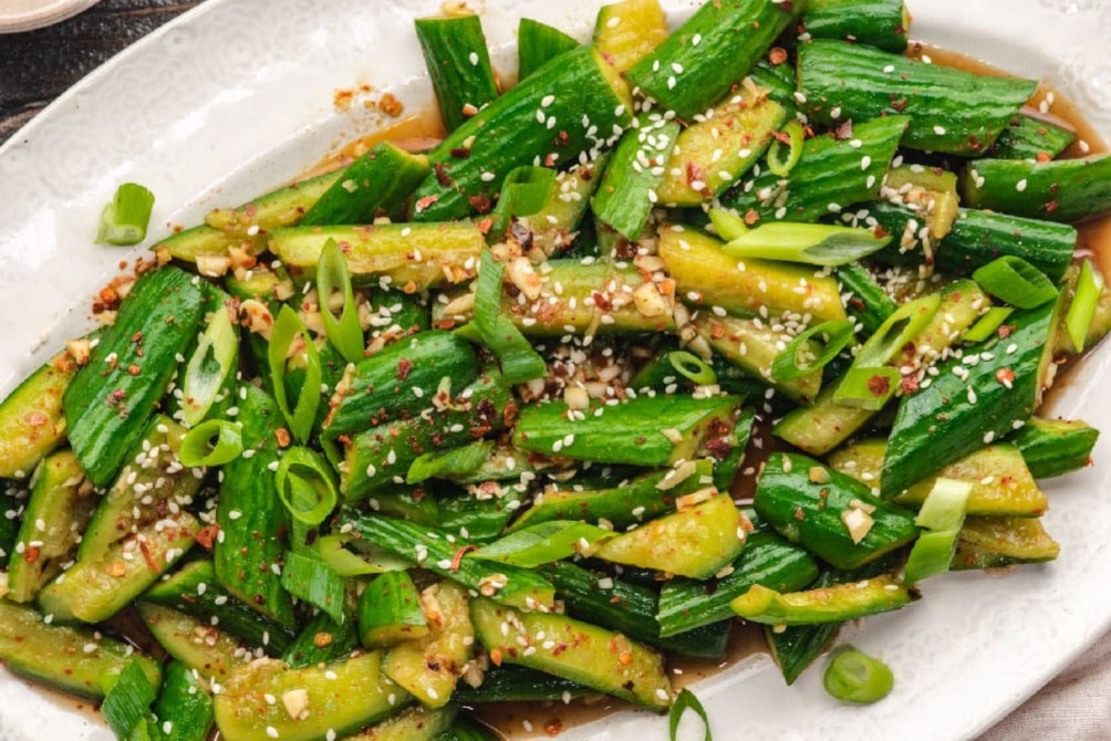 Asian cucumber salad
