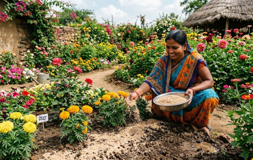 DIY plant fertilizer