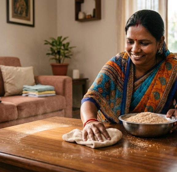 Wheat Bran Hacks for home cleaning