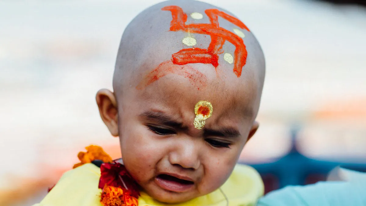 why should you not shave baby head before 2 years