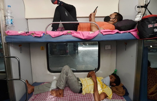 Luggage safety train journey