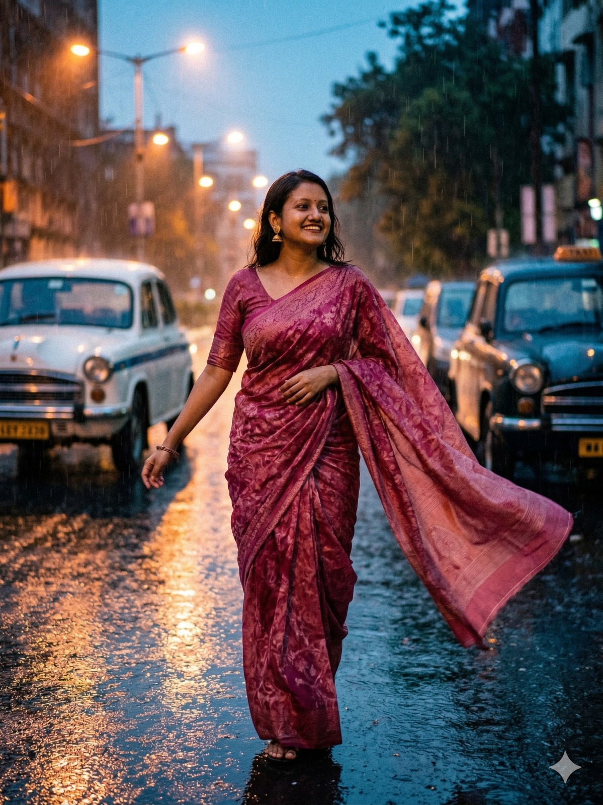 saree photo prompt