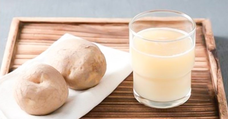 potato juice eye patches