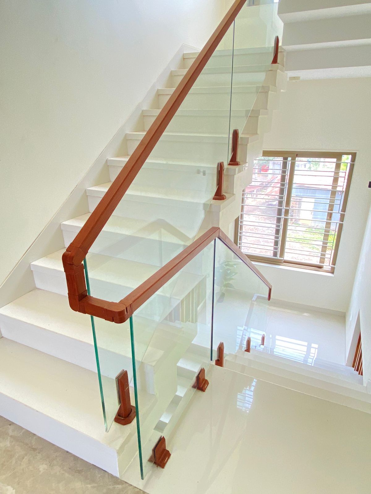 Glass with Stainless Steel