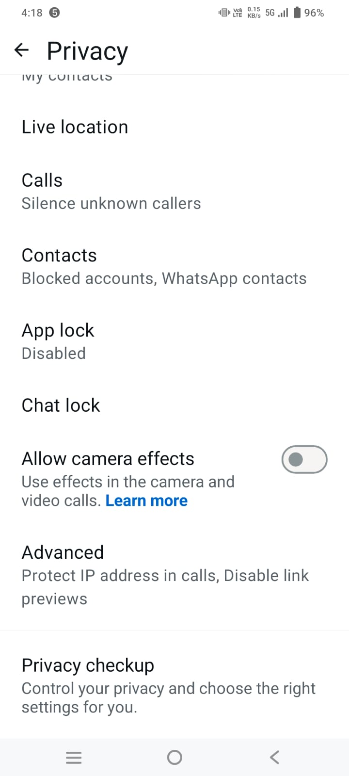 How to block unknown callers and messages on WhatsApp