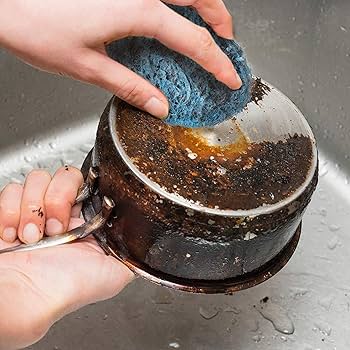 How to clean burnt pots and pans