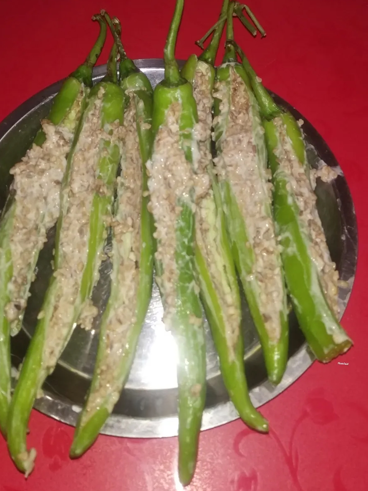 Sun-dried curd chillies recipe