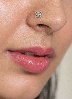 simple nose pin designs