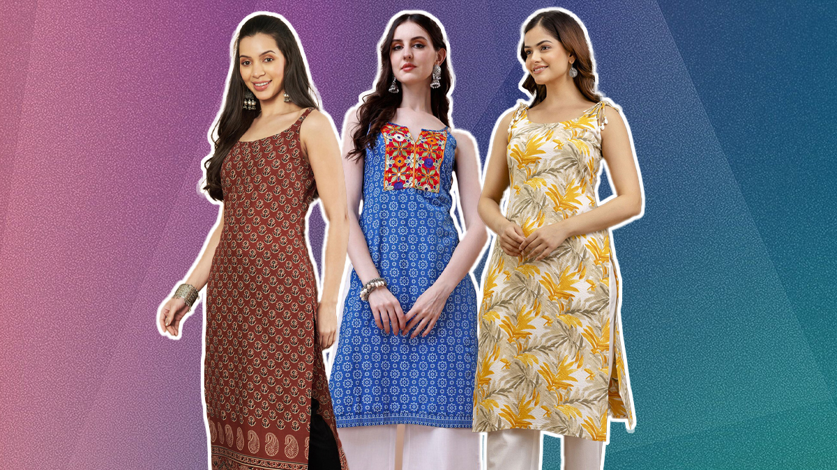Cut Sleeves Kurti Designs: कम्फर्ट और स्टाइल का परफेक्ट कॉम्बो हैं ये कट स्लीव्स कुर्ती, देखें डिजाइंस