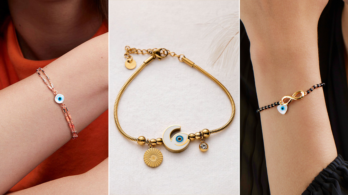 Evil Eye Bracelet Designs: रोज पहनने के लिए परफेक्ट हैं ये ट्रेंडी ब्रेसलेट, देखें लेटेस्ट कलेक्शन