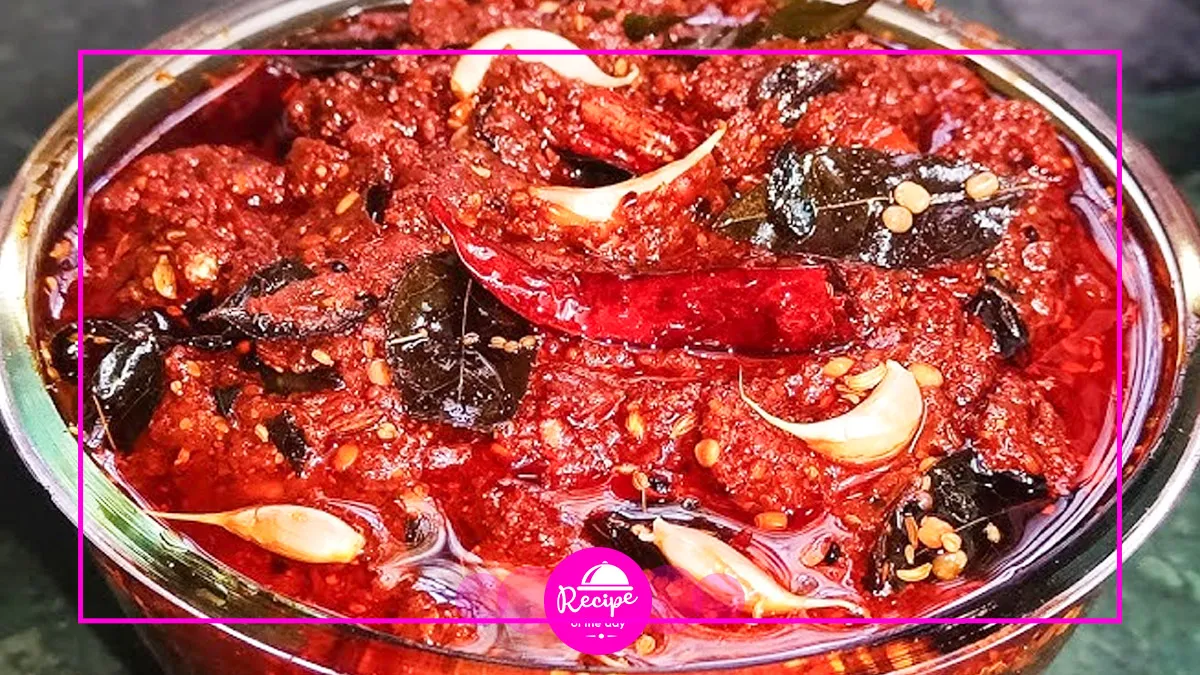 homemade tomato pickle