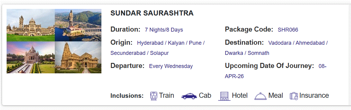 Temple tour packages India