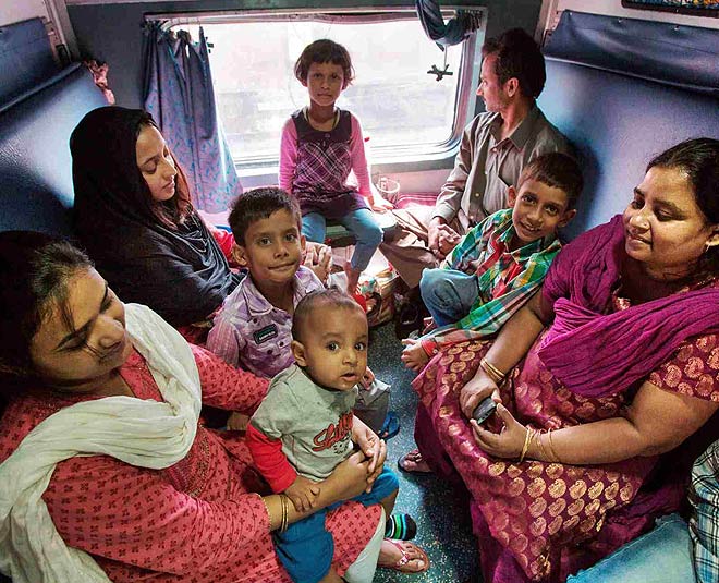 train travel with children