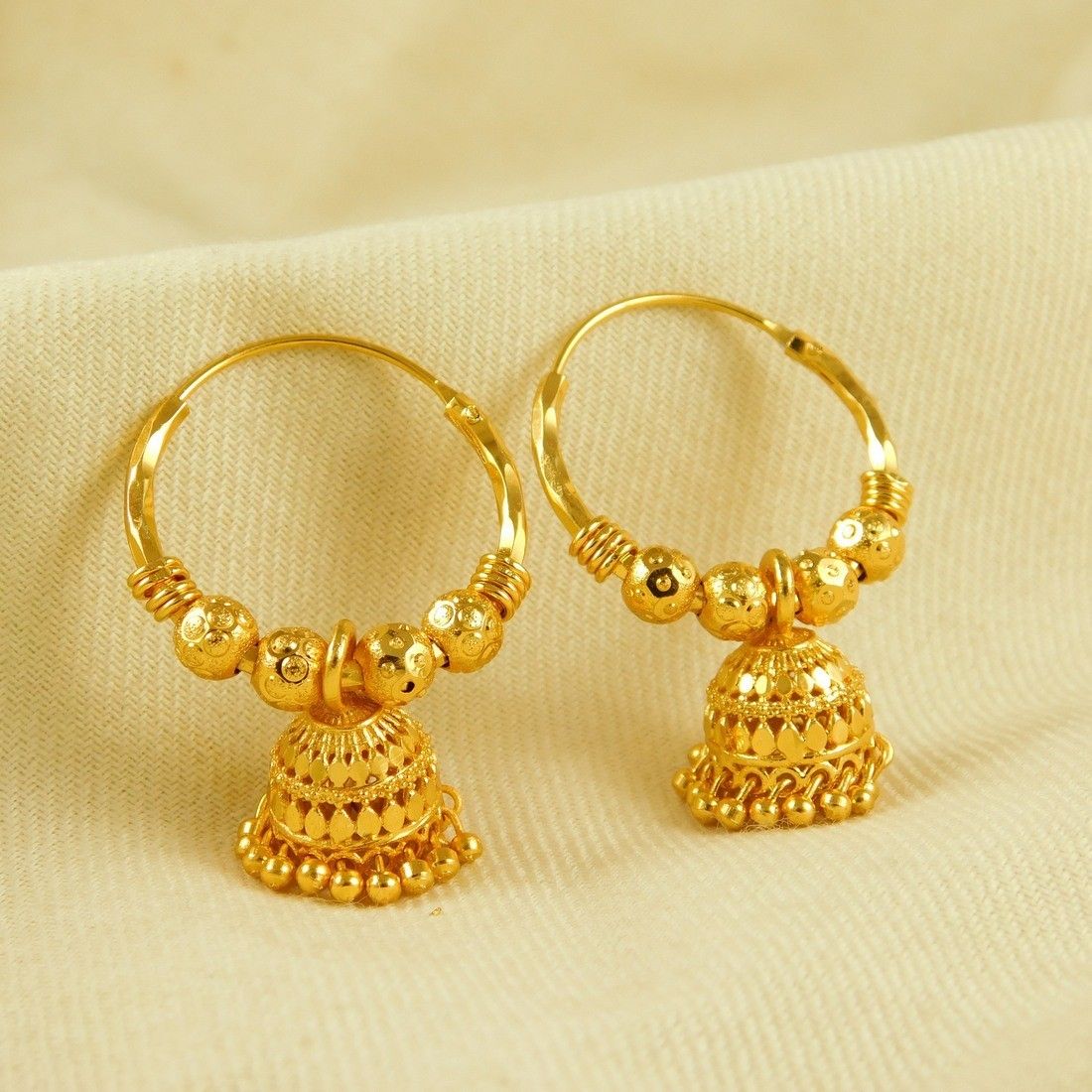 22 karat gold baliyan for daughter in law