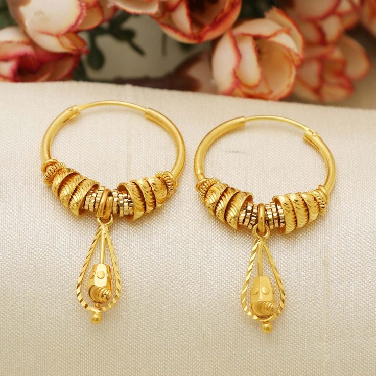 latest designs of gold baliyan