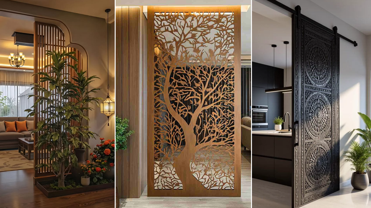 ओपन किचन के साथ Wooden Partition के ये डिजाइन हर घर में लगते हैं क्लासी, कम स्पेस को इस तरह मैनेज कर सकती हैं आप