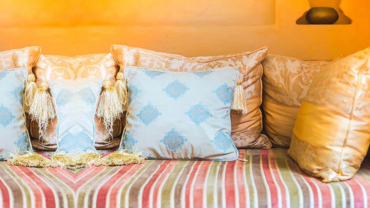 Repurposing old curtains