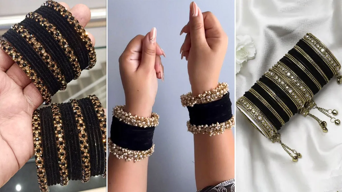black color bangles for daily wear