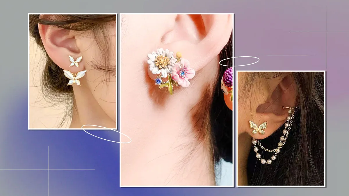 Korean earrings designs