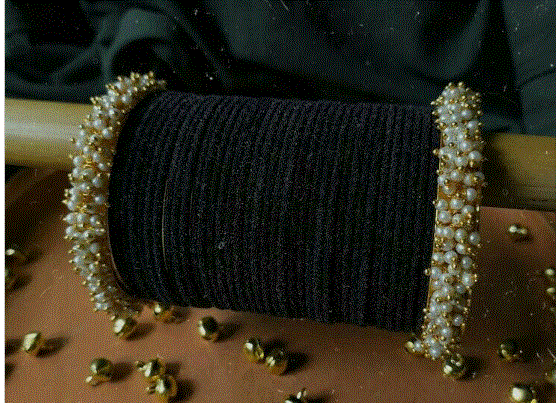 Velvet bangles